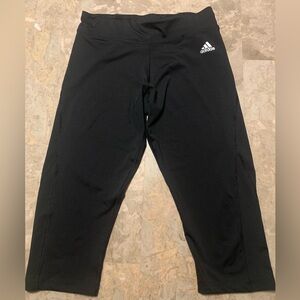 NWOT Adidas Black Leggings Stretchy Athletic Bottoms